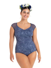 Load image into Gallery viewer, Daisy Cap Sleeve Leotard (12089W)