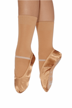 Load image into Gallery viewer, Aspire Satin RAD Approved Full Suede Sole Ballet Shoe
