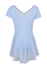 Load image into Gallery viewer, Peony Cap Sleeve Skirted Leotard