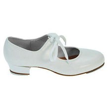 Load image into Gallery viewer, White Childrens and Adults Timestep Tap Shoe