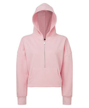 Load image into Gallery viewer, Women's 1/2 zip hoodie