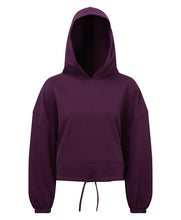 Load image into Gallery viewer, Women's cropped oversize hoodie