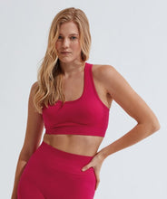 Load image into Gallery viewer, Womens seamless '3D fit' multi-sport sculpt solid colour bra