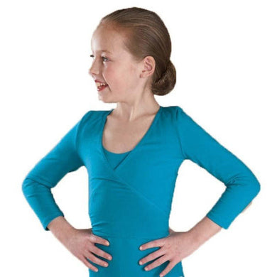 Girls and Ladies 3/4 Sleeve Cottong Lycra Crossover