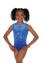 Load image into Gallery viewer, Panache Butterfly Motif Sleeveless Gymnastics Leotard