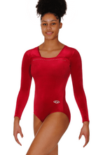 Load image into Gallery viewer, Sparkle Long Sleeved Gymnastics Leotard