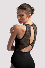 Load image into Gallery viewer, Iris Floral Halterneck Leotard (L40002)