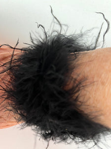 Freestyle feather wrist bands