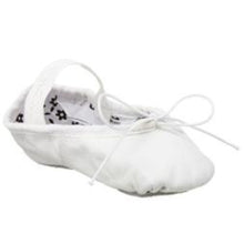 Load image into Gallery viewer, White Childrens and Adults Full Sole Ballet Shoes