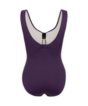 Load image into Gallery viewer, Purple Girls and Ladies Sleeveless Cotton Lycra Dance Leotard