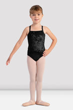 Load image into Gallery viewer, Girls Pippa Velvet Camisole Leotard