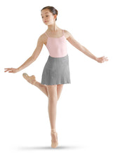 Load image into Gallery viewer, Grey Girls Chevron Knit Flare Skirt