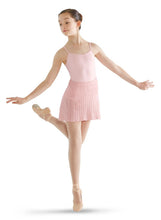 Load image into Gallery viewer, Pink Girls Chevron Knit Flare Skirt