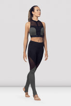 Load image into Gallery viewer, Ladies Zip Front Mesh Back Crop Top (FT5198)