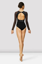 Load image into Gallery viewer, Ladies Dana Velvet Long Sleeve Leotard