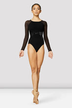 Load image into Gallery viewer, Ladies Dana Velvet Long Sleeve Leotard