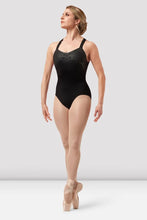 Load image into Gallery viewer, Ladies Amber Open Back Print Leotard