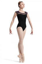 Load image into Gallery viewer, Ladies Hava Cap Sleeve Leotard with lace back (L7714)