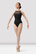 Load image into Gallery viewer, Ladies Mirella Chevron Halterneck Leotard