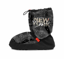 Load image into Gallery viewer, City Maps Bloch Adult Warm Up Booties (IM019CM)