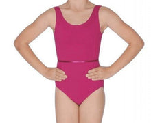 Load image into Gallery viewer, Burgundy Girls and Ladies Sleeveless Dance Leotard