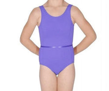 Load image into Gallery viewer, LAvender Girls and Ladies Sleeveless Dance Leotard