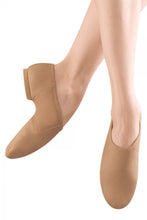 Load image into Gallery viewer, Tan Childrens and Adults Split Sole Jazzsoft Jazz Shoes
