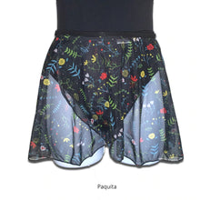 Load image into Gallery viewer, Girls Floral Wrap Dance Skirt