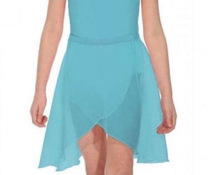 Aqua Girls Georgette wrapover Dance Skirt