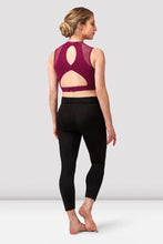 Load image into Gallery viewer, Ladies Natalia Open Back Crop Top
