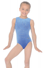 Load image into Gallery viewer, Crystal Motif Sleeveless Gymnastics Leotard (Z103TIA)