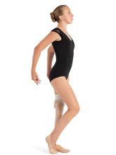 Load image into Gallery viewer, Whispering Waves Coastal Cap Sleeve Leotard
