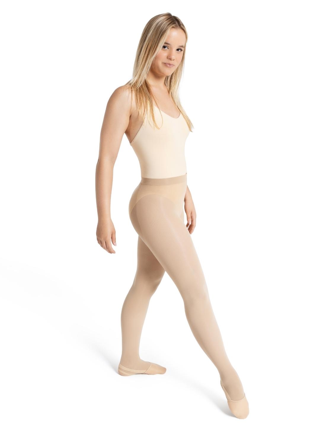  Capezio Little Footless Tight w Self Knit Waist Band