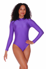Load image into Gallery viewer, Long Sleeve Turtle Neck Leotard
