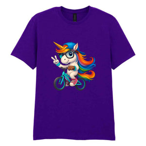 Unicorn on a Bicycle TShirt