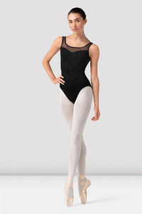 Isabella Floral Scoop Back Leotard  (L50002)