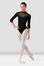 Load image into Gallery viewer, Calista Floral 3/4 Sleeve Leotard (L60001)
