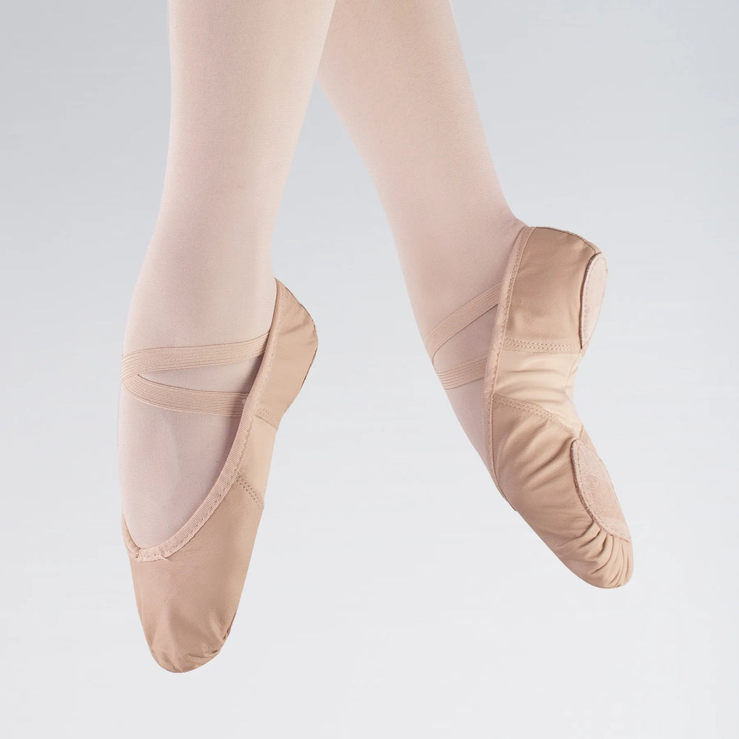 BAE11 So Danca Leather Split Sole Ballet Shoes