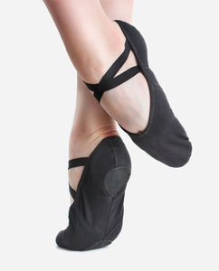 BAE13 So Danca Canvas Split Sole Ballet Shoes