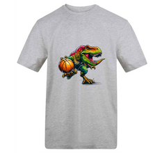 Load image into Gallery viewer, Basketball Dino TShirt

