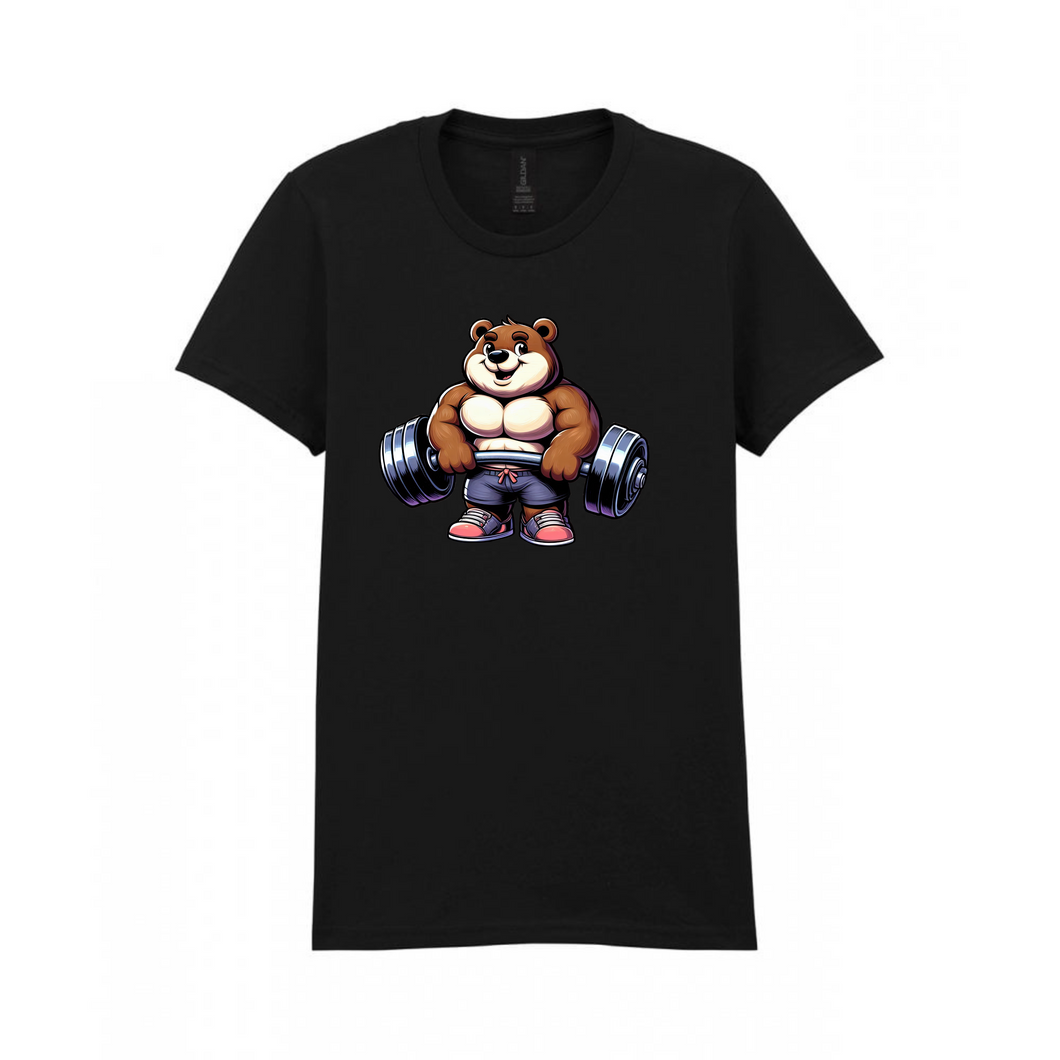 Weightlifter Bear TShirt