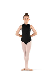 Rosey Mock Neckline Zipper Front