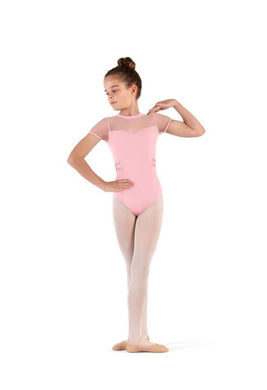 Meghan Mock Neckline Leotard 
