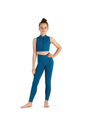 Jacky Mock Neckline Zipper Front 