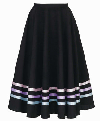 Pastel Girls and Ladies Character Skirt with Ribbons