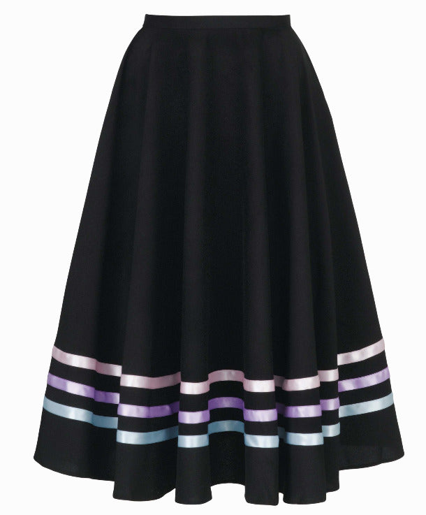 Pastel Girls and Ladies Character Skirt with Ribbons