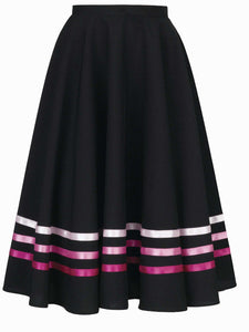 Pink Girls and Ladies Character Skirt with Ribbons
