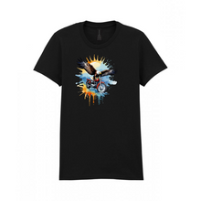 Load image into Gallery viewer, Eagle above Bike TShirt

