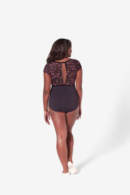 Fascination Short Sleeve Mesh Leotard