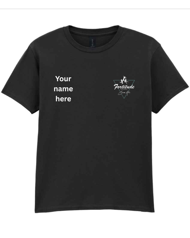 Fortitude Danceworks Large Back Logo TShirt